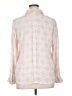 The Limited Outlet 100% Polyester Pink Long Sleeve Blouse Size XL - photo 2