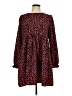 BP. 100% Polyester Animal Print Burgundy Casual Dress Size L - photo 1