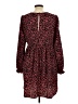 BP. 100% Polyester Animal Print Burgundy Casual Dress Size L - photo 2