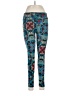 Lularoe Print Blue Leggings One size - photo 1