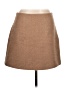 Theory Chevron-herringbone Tan Casual Skirt Size 10 - photo 1