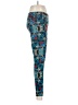 Lularoe Print Blue Leggings One size - photo 4