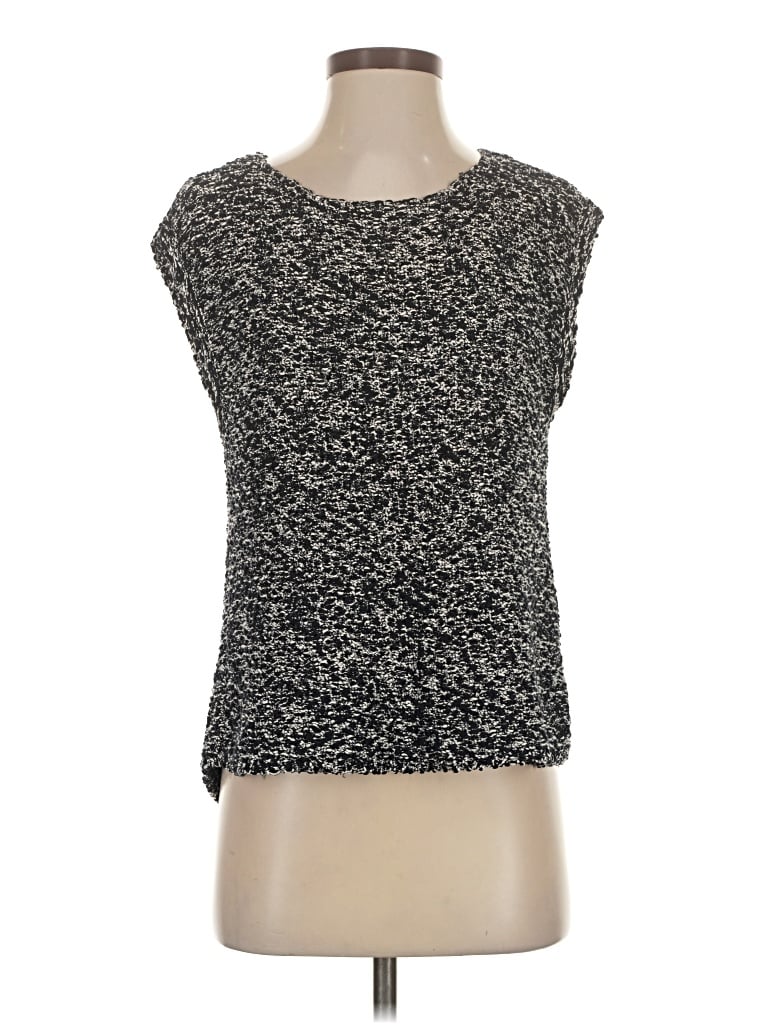 Pre-owned Alice And Olivia Alice + Olivia Sweater Vest In Black