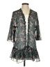American Eagle Outfitters 100% Polyester Gray Kimono Size XS - photo 1