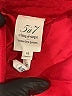 Cinq à Sept 100% Cupro Red Jacket Size XS - photo 6
