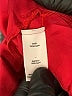 Cinq à Sept 100% Cupro Red Jacket Size XS - photo 7