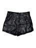 Love Tree 100% Polyurethane Metallic Black Shorts Size L - photo 2