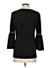 Adrianna Papell Black 3/4 Sleeve Top Size S - photo 2