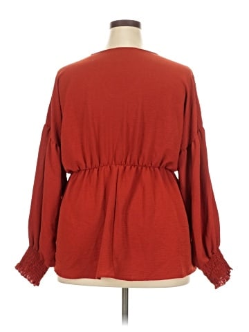Perfectly Priscilla Long Sleeve Blouse (view 2)