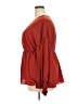 Perfectly Priscilla Red Long Sleeve Blouse Size 2X - photo 5