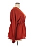 Perfectly Priscilla Red Long Sleeve Blouse Size 2X - photo 4