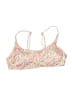 Unbranded Floral Pink Swimsuit Top Size S - photo 1