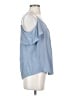 Joie Blue Sleeveless Blouse Size S - photo 4