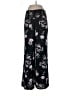 Three Dots 100% Rayon Floral Black Casual Pants Size L - photo 1