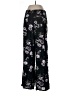 Three Dots 100% Rayon Floral Black Casual Pants Size L - photo 2