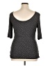 Boden Stars Black 3/4 Sleeve Top Size 14 - photo 2