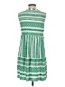 Unbranded Print Green Casual Dress Size XS (estimated) - photo 2