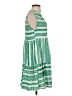 Unbranded Print Green Casual Dress Size XS (estimated) - photo 4