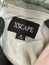 Xscape Metallic Silver Cocktail Dress Size 4 - photo 4