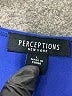 Perceptions Solid Blue Casual Dress Size L - photo 4