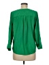 Collective Concepts Green 3/4 Sleeve Blouse Size M - photo 2