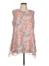 Fever 100% Polyester Orange Tank Top Size L - photo 1
