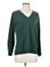 Skies Are Blue Green Pullover Sweater Size S - photo 1