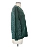 Skies Are Blue Green Pullover Sweater Size S - photo 4