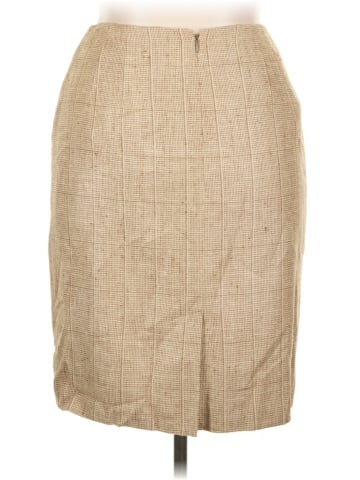 Linda Allard Ellen Tracy Silk Skirt (view 2)