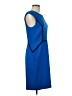 The Limited Color Block Blue Cocktail Dress Size 8 - photo 4