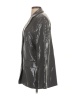 Zara 100% Polyester Metallic Silver Blazer Size S - photo 5