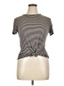 Assorted Brands 100% Rayon Gray Short Sleeve Top Size XL - photo 1