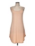 Unbranded Solid Tan Casual Dress Size M - photo 1