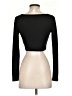 Shein Black Long Sleeve Top Size S - photo 2