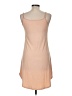 Unbranded Solid Tan Casual Dress Size M - photo 2