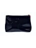 Lisa Perry 100% Leather Polka Dots Black Blue Makeup Bag One size - photo 2