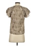 Greylin 100% Rayon Tan Short Sleeve Blouse Size XS - photo 2