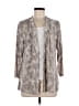 Chico's 100% Polyester Gray Cardigan Size Lg (2) - photo 1