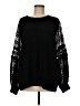 Sioni Black Long Sleeve Top Size M (estimated) - photo 1