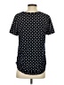 Diana Belle Polka Dots Black Short Sleeve Top Size S - photo 2