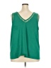 Torrid Green Sleeveless Blouse Size 3X Plus (3) - photo 2