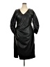 ELOQUII 100% Polyester Black Cocktail Dress Size 18 - photo 1