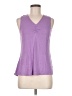 WindiRiver 100% Rayon Purple Sleeveless Top Size M - photo 1