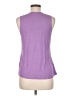 WindiRiver 100% Rayon Purple Sleeveless Top Size M - photo 2