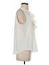 J.Crew 100% Polyester Ivory Sleeveless Blouse Size S - photo 4