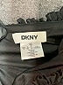 DKNY 100% Polyester Black Cocktail Dress Size 6 - photo 4