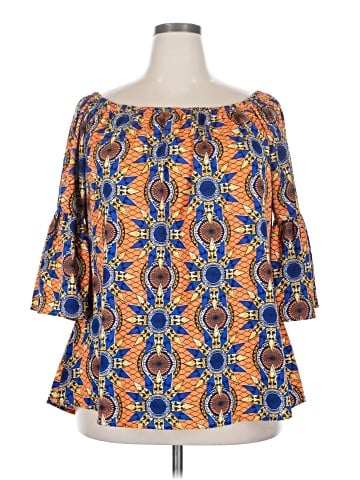 Dalin 3/4 Sleeve Blouse (view 1)