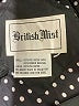 British Mist 100% Polyester Black Trenchcoat Size M (estimated) - photo 6