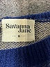 Savanna Jane 100% Acrylic Chevron-herringbone Blue Pullover Sweater Size M - photo 7