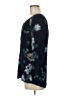 Faded Glory 100% Rayon Black Long Sleeve Blouse Size Med 8/10 - photo 5